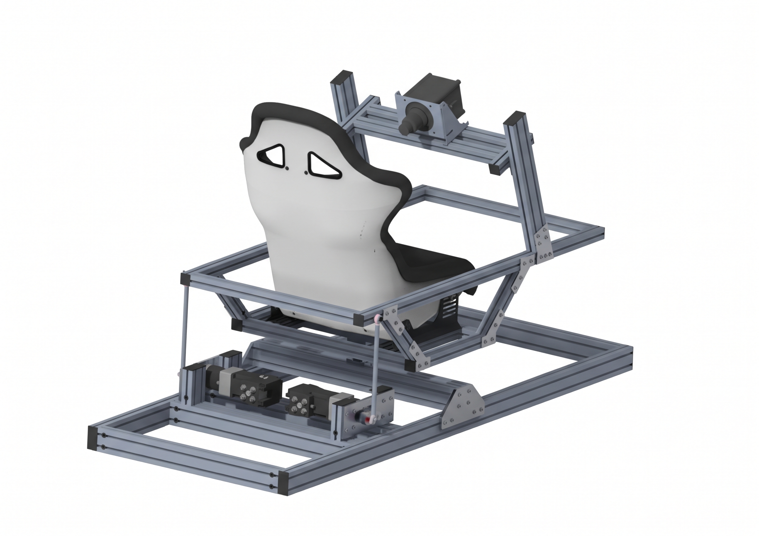 Formula G Mechatronic Simulator 3D CAD Rendering